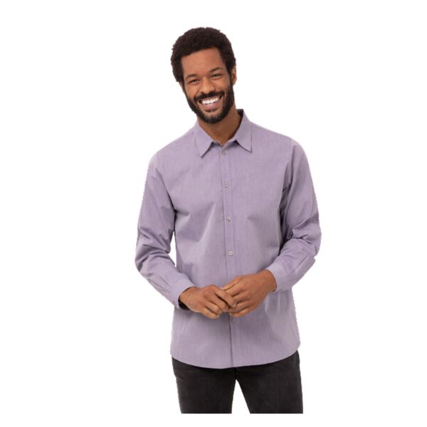 Mens Modern Chambray Dress Shirt Thumbnail