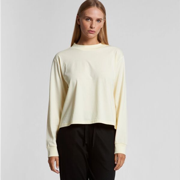 Womens Mock Long Sleeve Tee Thumbnail