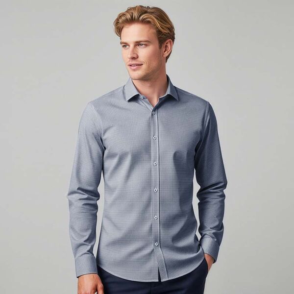 Mens Bristol Tailored Long Sleeve Shirt Thumbnail