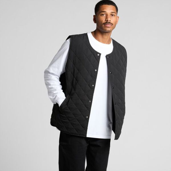 Mens Quilted Vest Thumbnail