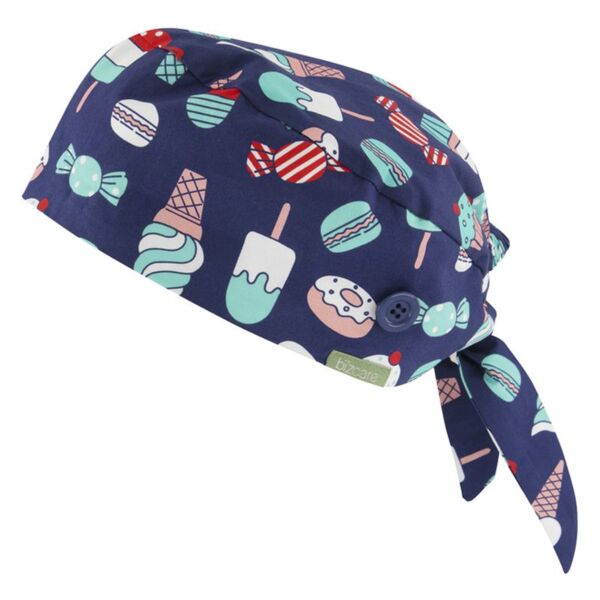 Unisex Printed Scrub Cap Thumbnail