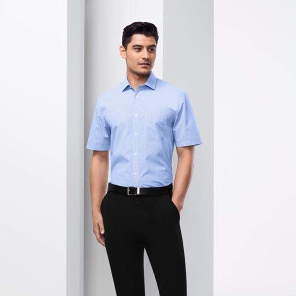 Mens Euro Short Sleeve Shirt Thumbnail