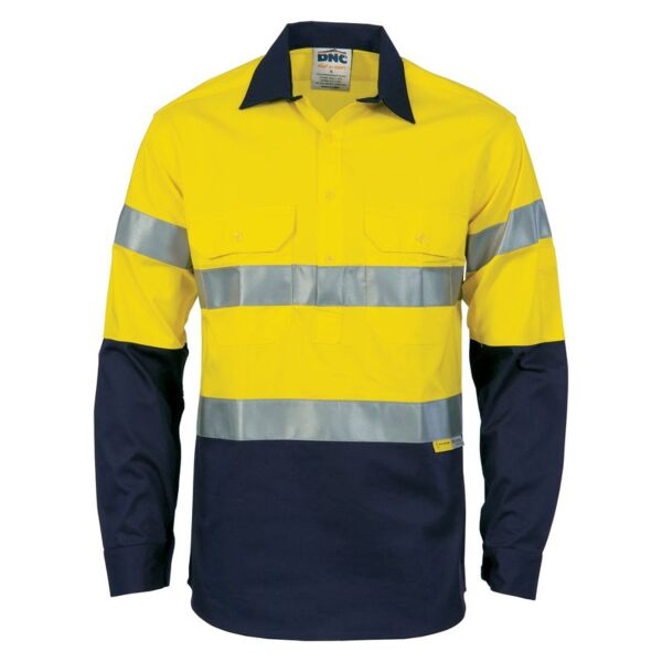 Cool Breeze Close Front Cotton Shirt with 3M R/Tape Thumbnail